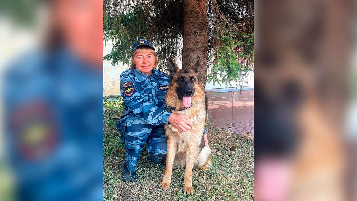 Полицейская собака Варя из Нижегородской области нашла исчезнувшую старушку