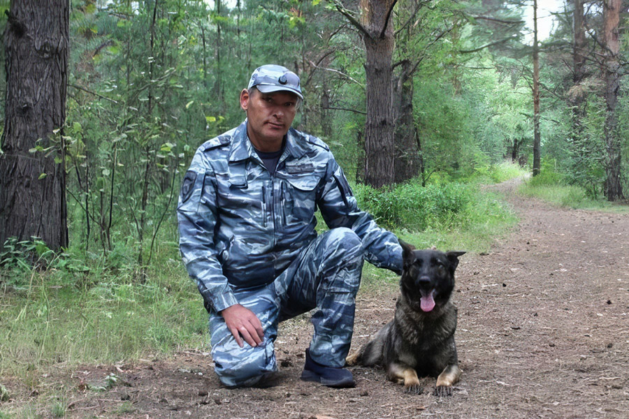 11. Roxy the German Shepherd (Krasnoyarsk)