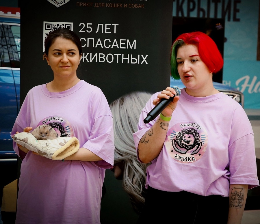 17. Volunteers of the Centre Shelter the Hedgehog (Saint Petersburg)