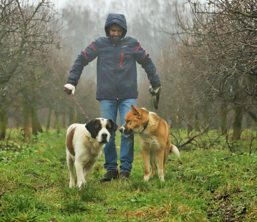20. Dmitry Mikhailov and the volunteers of the 