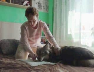Собака Люсия из Челябинской области выходила котят и морскую свинку