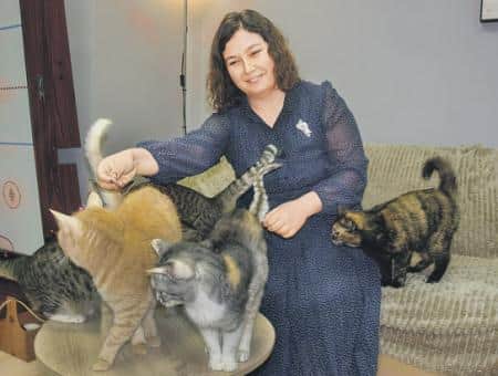 Липчанка Валентина Нурисламова пристраивает в хорошие руки кошек и собак